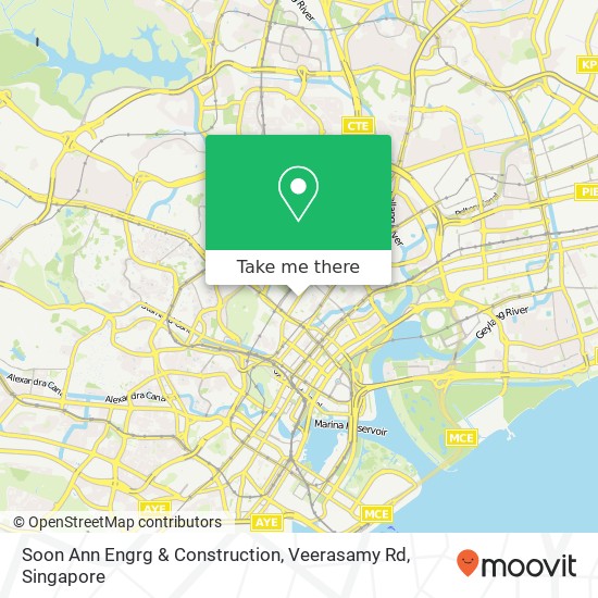 Soon Ann Engrg & Construction, Veerasamy Rd map