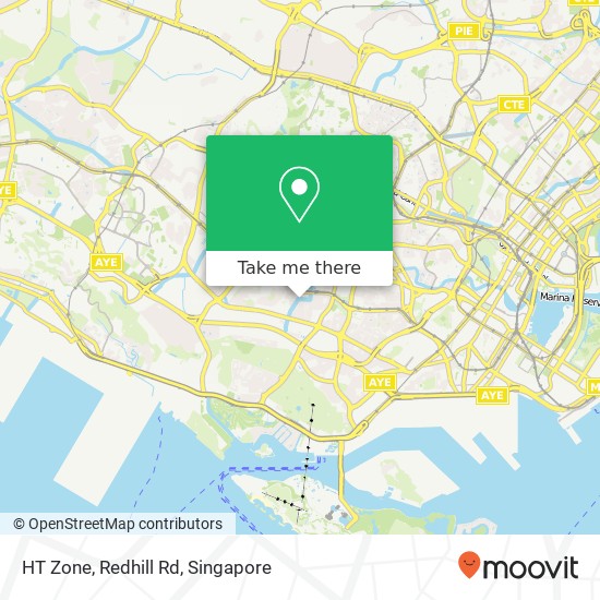 HT Zone, Redhill Rd地图