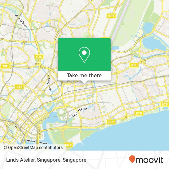 Linds Atelier, Singapore map