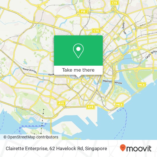 Clairette Enterprise, 62 Havelock Rd地图