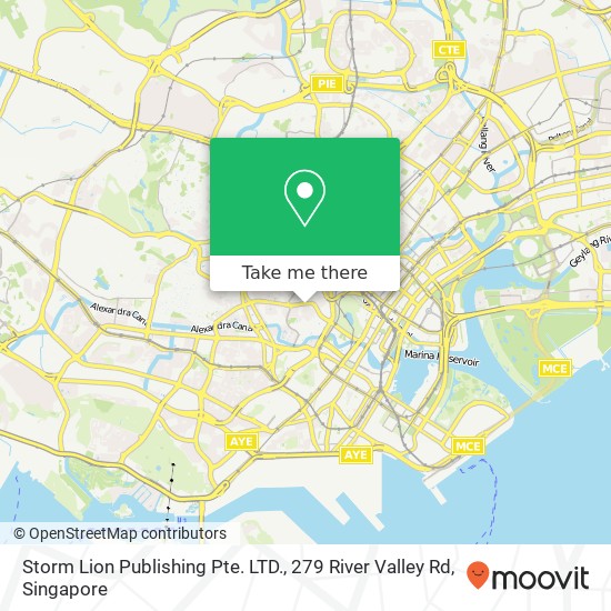 Storm Lion Publishing Pte. LTD., 279 River Valley Rd map