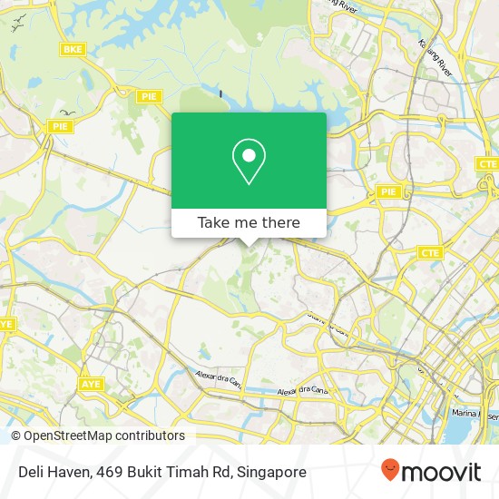 Deli Haven, 469 Bukit Timah Rd map