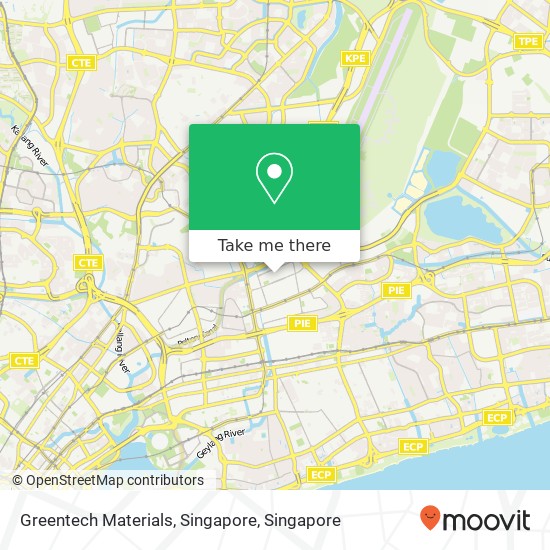 Greentech Materials, Singapore地图