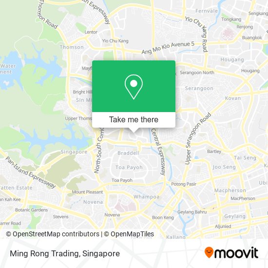 Ming Rong Trading地图