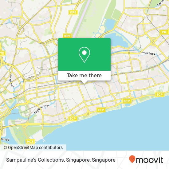 Sampauline's Collections, Singapore map