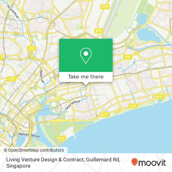 Living Venture Design & Contract, Guillemard Rd map