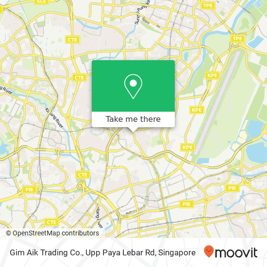 Gim Aik Trading Co., Upp Paya Lebar Rd map