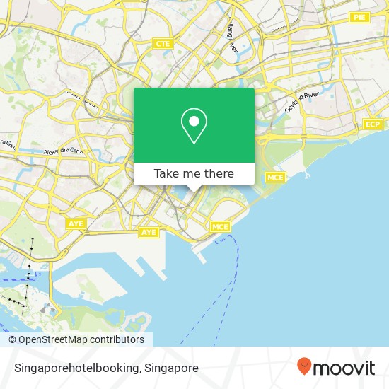 Singaporehotelbooking map