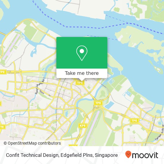 Confit Technical Design, Edgefield Plns map