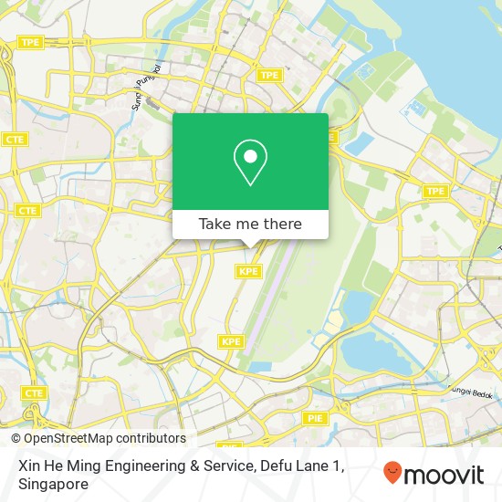 Xin He Ming Engineering & Service, Defu Lane 1地图