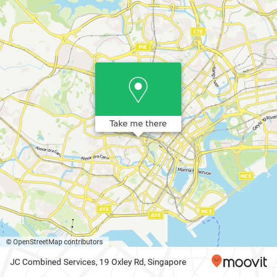 JC Combined Services, 19 Oxley Rd地图
