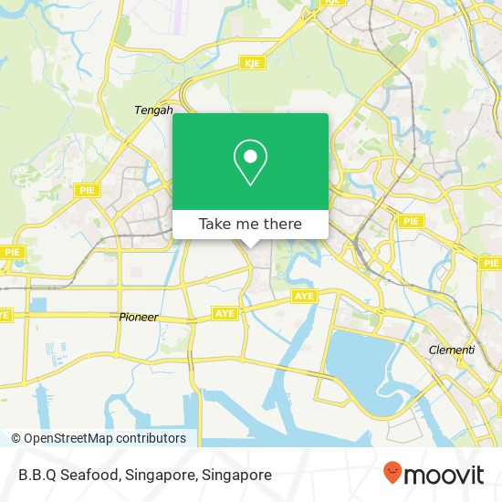 B.B.Q Seafood, Singapore map