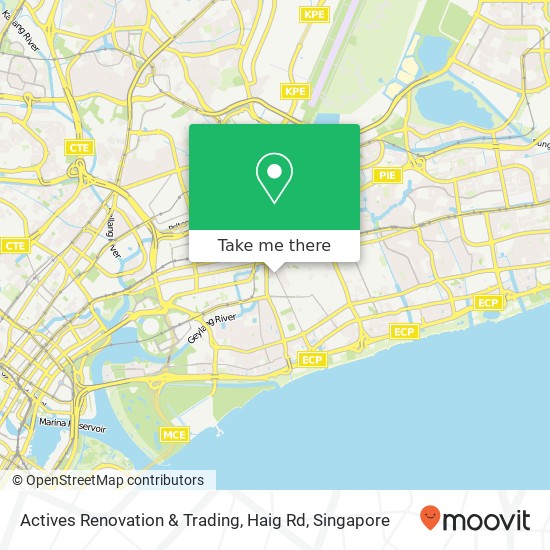 Actives Renovation & Trading, Haig Rd地图