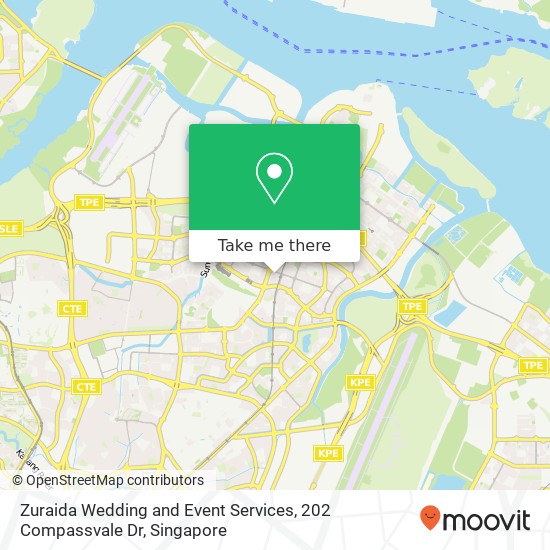 Zuraida Wedding and Event Services, 202 Compassvale Dr map