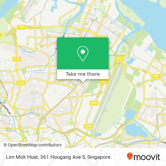 Lim Mok Huat, 361 Hougang Ave 5 map