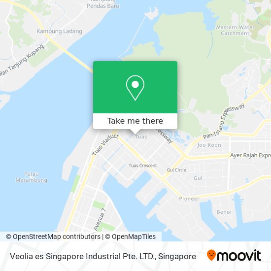 Veolia es Singapore Industrial Pte. LTD.地图