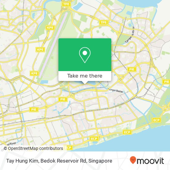 Tay Hung Kim, Bedok Reservoir Rd地图