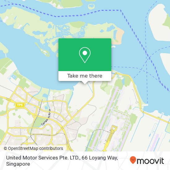 United Motor Services Pte. LTD., 66 Loyang Way地图