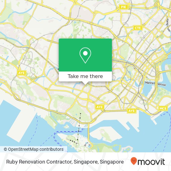 Ruby Renovation Contractor, Singapore地图