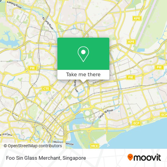 Foo Sin Glass Merchant map