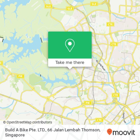 Build A Bike Pte. LTD., 66 Jalan Lembah Thomson map