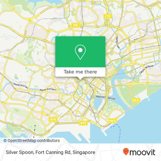 Silver Spoon, Fort Canning Rd地图