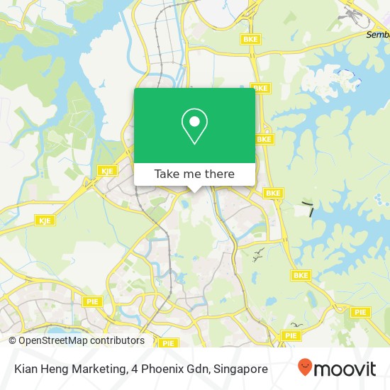 Kian Heng Marketing, 4 Phoenix Gdn map