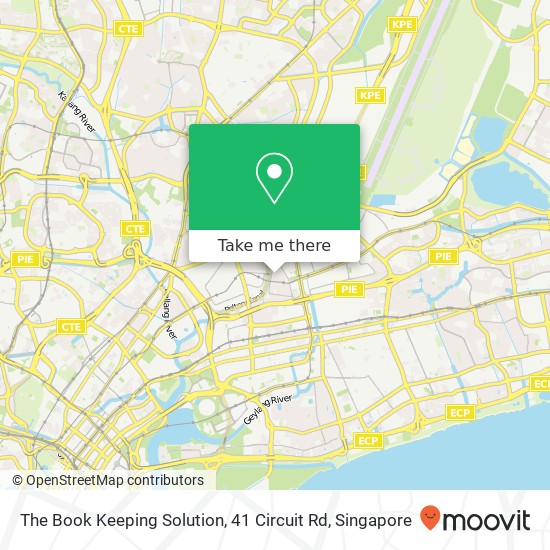 The Book Keeping Solution, 41 Circuit Rd地图