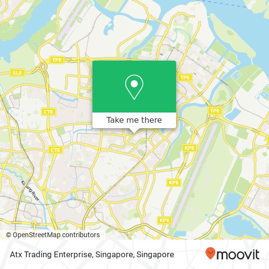 Atx Trading Enterprise, Singapore map