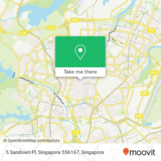 5 Sandown Pl, Singapore 556167地图