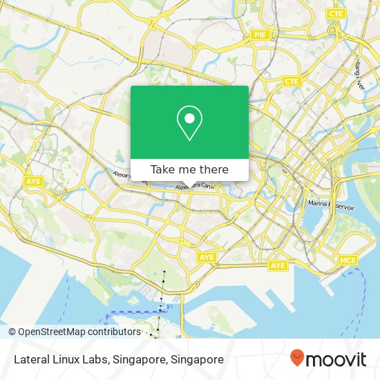 Lateral Linux Labs, Singapore map