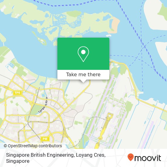 Singapore British Engineering, Loyang Cres map