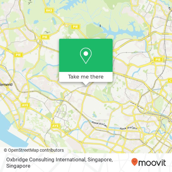 Oxbridge Consulting International, Singapore地图