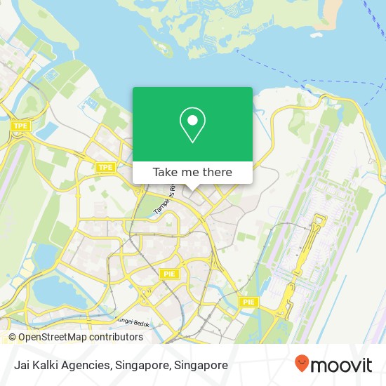 Jai Kalki Agencies, Singapore map