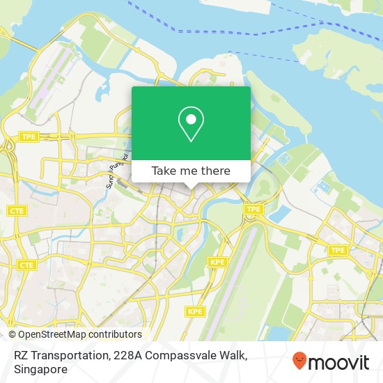 RZ Transportation, 228A Compassvale Walk map