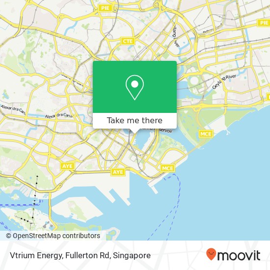 Vtrium Energy, Fullerton Rd map