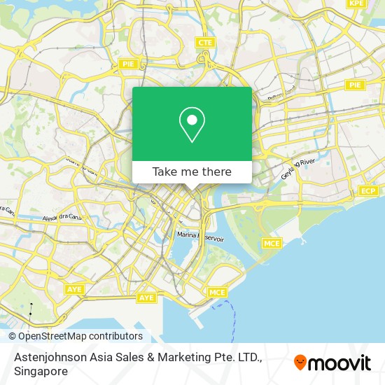 Astenjohnson Asia Sales & Marketing Pte. LTD.地图