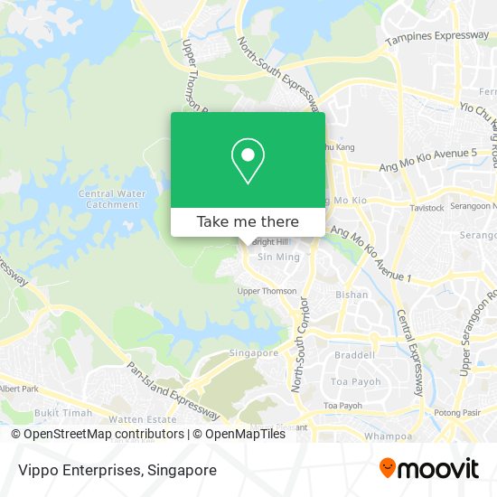 Vippo Enterprises map