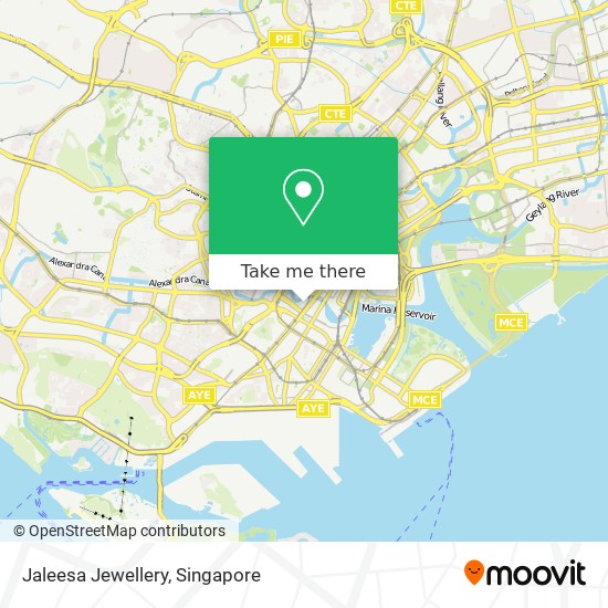 Jaleesa Jewellery map