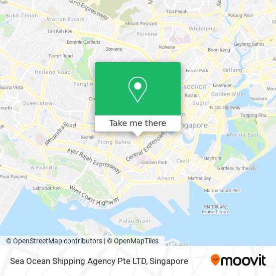 Sea Ocean Shipping Agency Pte LTD地图