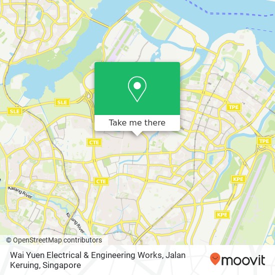 Wai Yuen Electrical & Engineering Works, Jalan Keruing map