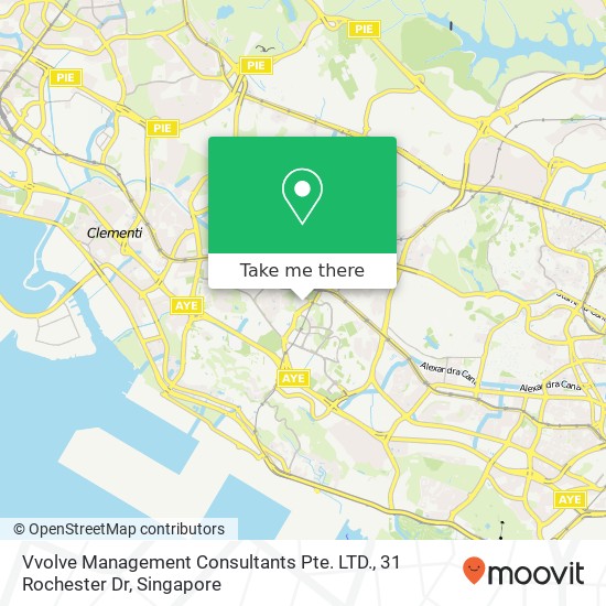 Vvolve Management Consultants Pte. LTD., 31 Rochester Dr map