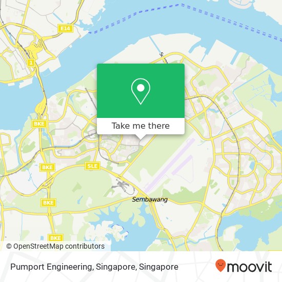 Pumport Engineering, Singapore地图