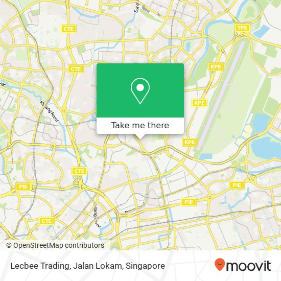 Lecbee Trading, Jalan Lokam map