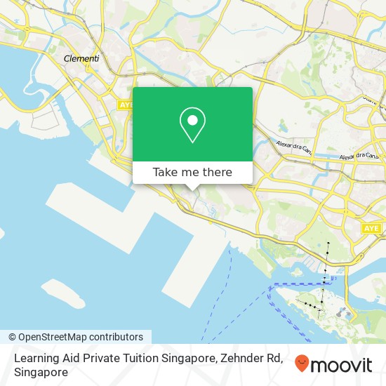 Learning Aid Private Tuition Singapore, Zehnder Rd地图