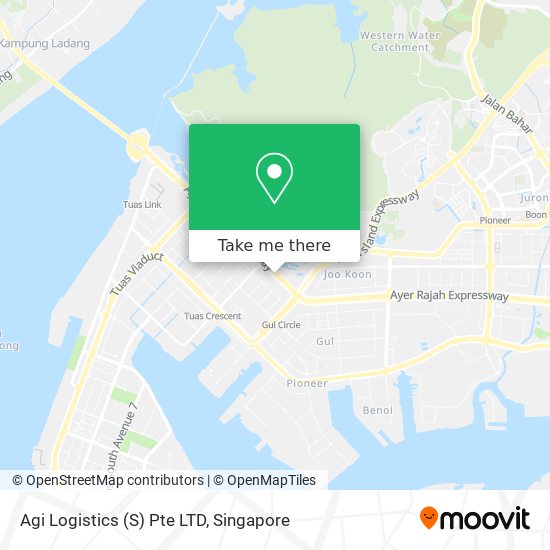 Agi Logistics (S) Pte LTD map