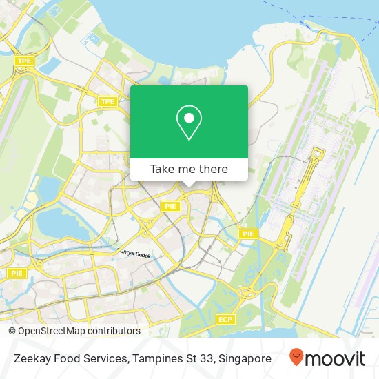 Zeekay Food Services, Tampines St 33 map