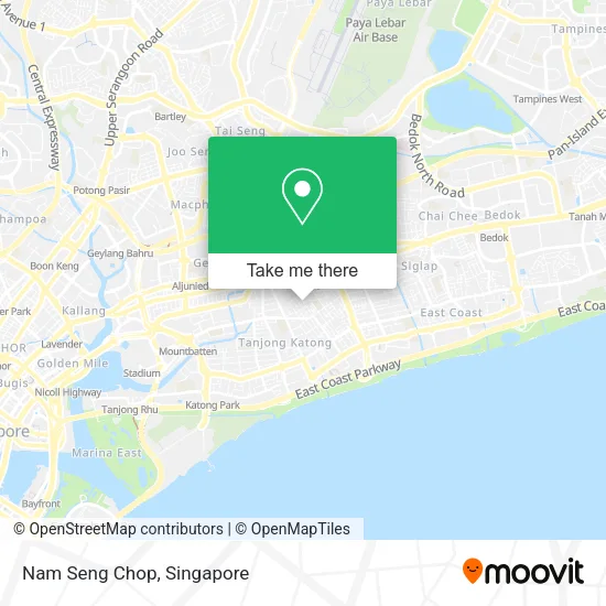 Nam Seng Chop map