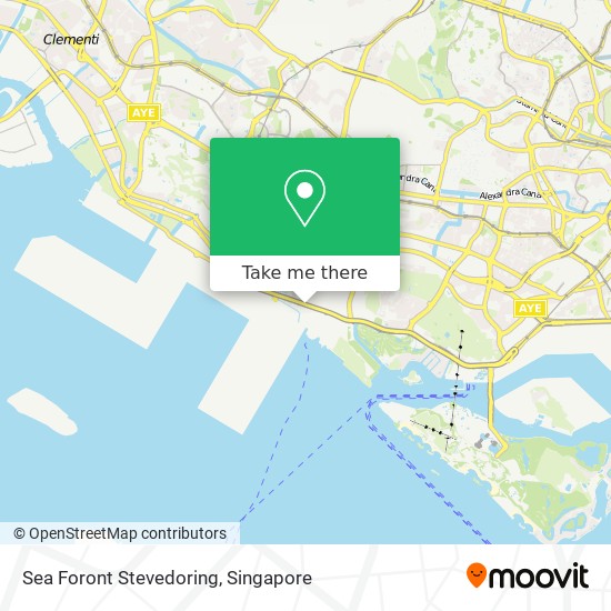 Sea Foront Stevedoring map