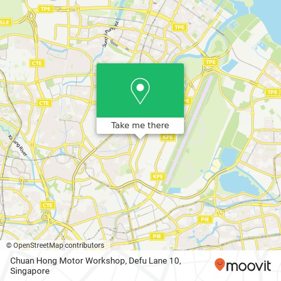 Chuan Hong Motor Workshop, Defu Lane 10地图